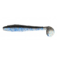 Силіконова приманка на хижу рибу, ZEOX Trigger Fat Tail, довжина 2,7 дюймів, 7шт/уп, колір №207 WNBF